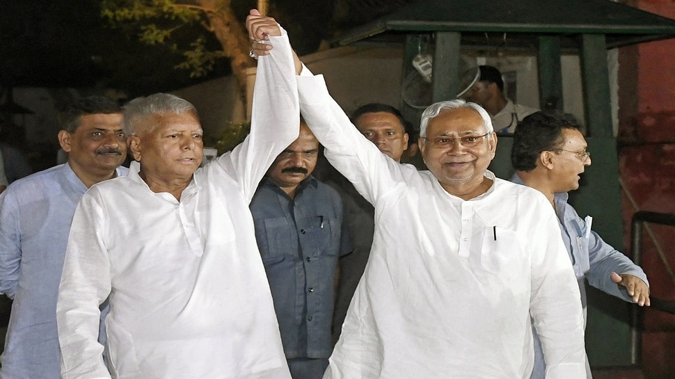 Lalu Prasad Yadav, Nitish Kumar meet Sonia Gandhi; say focus on uniting opposition parties to defeat BJP