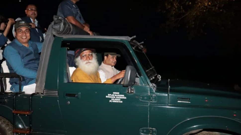&#039;Did not break law&#039;: Assam CM after police complaint filed against him, Sadhguru for Kaziranga night jeep safari