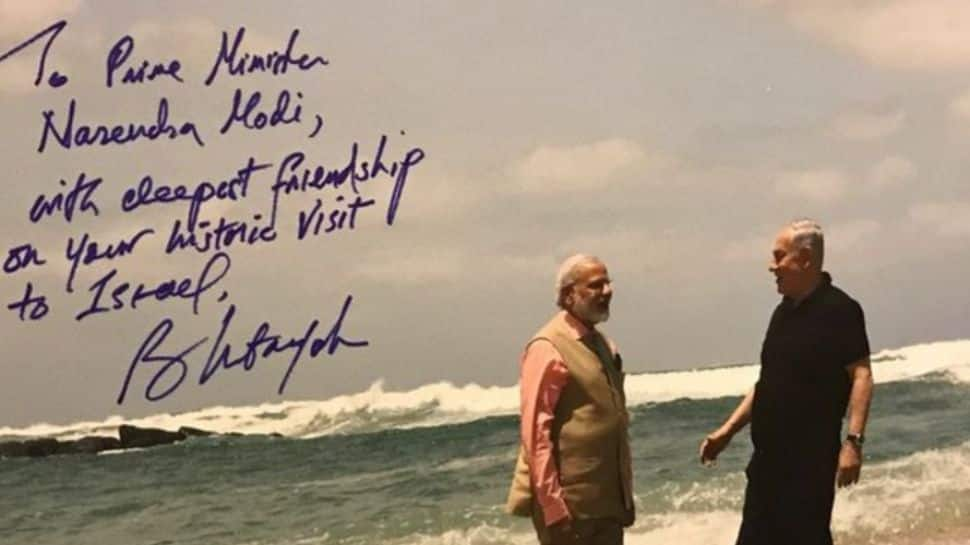 &#039;PM Modi, Netanyahu&#039;s famous beach picture will stay as symbol of..&#039; says Israeli Envoy