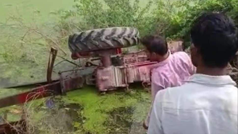 Uttar Pradesh: 10 killed as tractor-trolley overturns, falls into pond; 37 injured