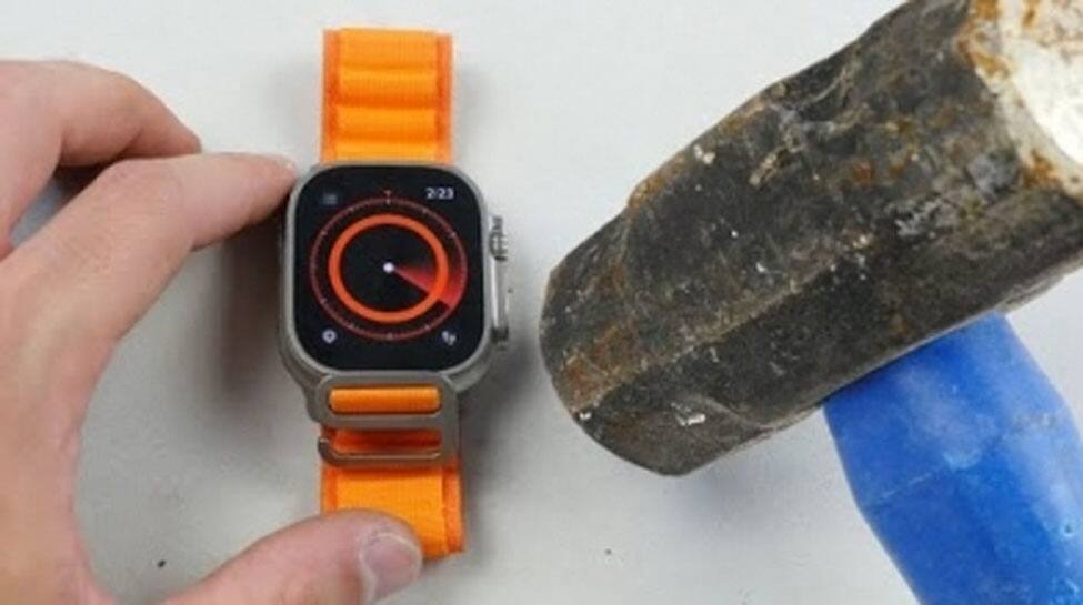 YouTuber tests Apple Watch Ultra durability with hammer –Here’s what happens next