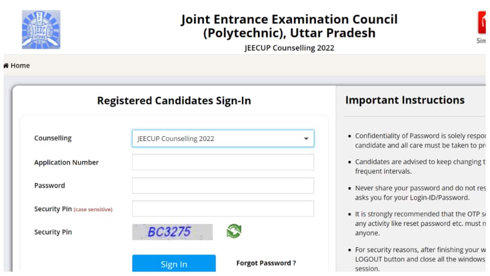 JEECUP Counselling 2022: Round 4 Seat Allotment result releasing TODAY at jeecup.admissions.nic.in- Check details here