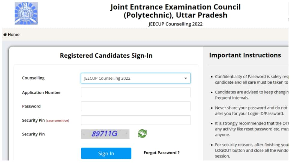 JEECUP Counselling 2022 Round 4 Seat allotment result RELEASED at jeecup.admissions.nic.in- Direct link here