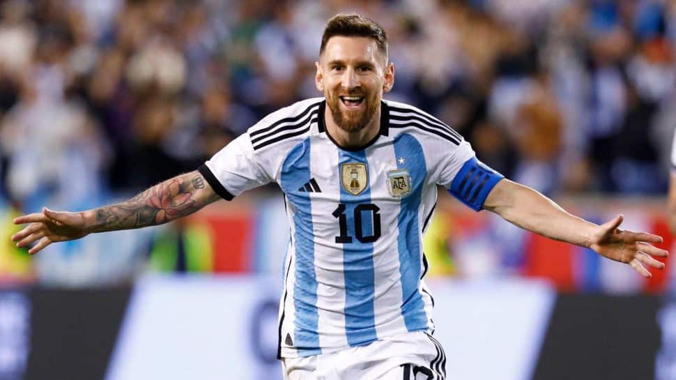 WATCH: Lionel Messi’s BRILLIANT free-kick as he scores TWICE in Argentina win over Jamaica