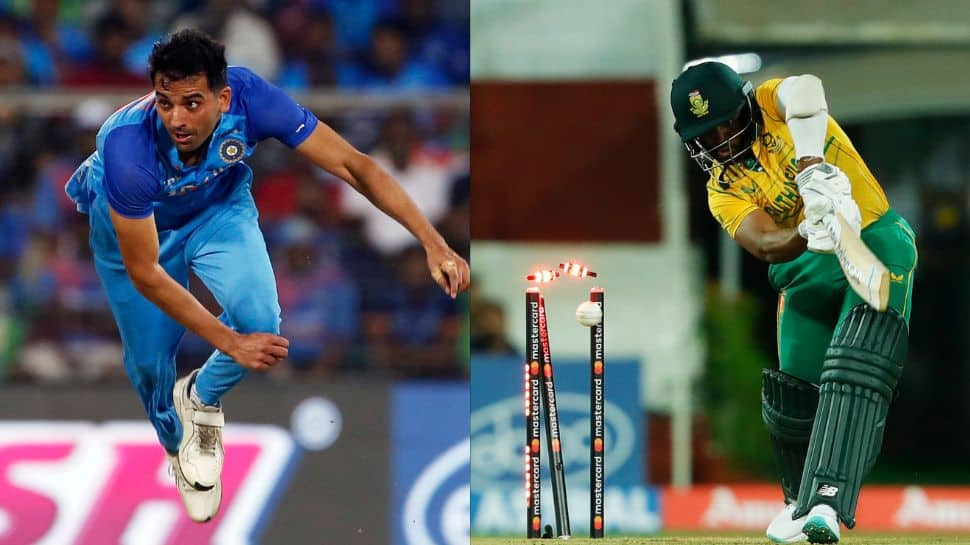 IND vs SA 1st T20: Deepak Chahar and Arshdeep Singh star in ‘5 wickets in 11 seconds’, WATCH