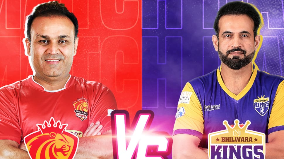 Gujarat Giants vs Bhilwara Kings Live Streaming: When and where to watch GJG vs BHK Legends League Cricket 2022 in India on TV and Online?