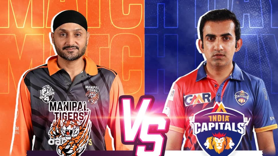 India Capitals vs Manipal Tigers Live Streaming Details: When and where to watch INDCAP vs MNT Legends League Cricket 2022 in India on TV and Online?