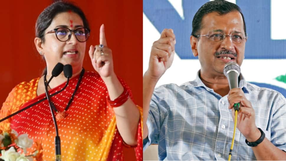 Smriti Irani slams Kejriwal for &#039;peddling lies&#039; ahead of Gujarat polls, calls him &#039;dream merchant from Delhi&#039;