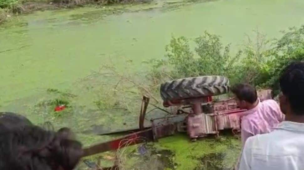 At least 22 killed as tractor carrying pilgrims falls into pond in Kanpur; Prez Murmu, PM Modi condole deaths