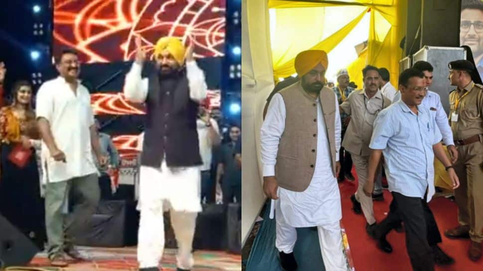 Punjab CM Bhagwant Mann performs Garba-Bhangra fusion dance at event in Gujarat - Watch