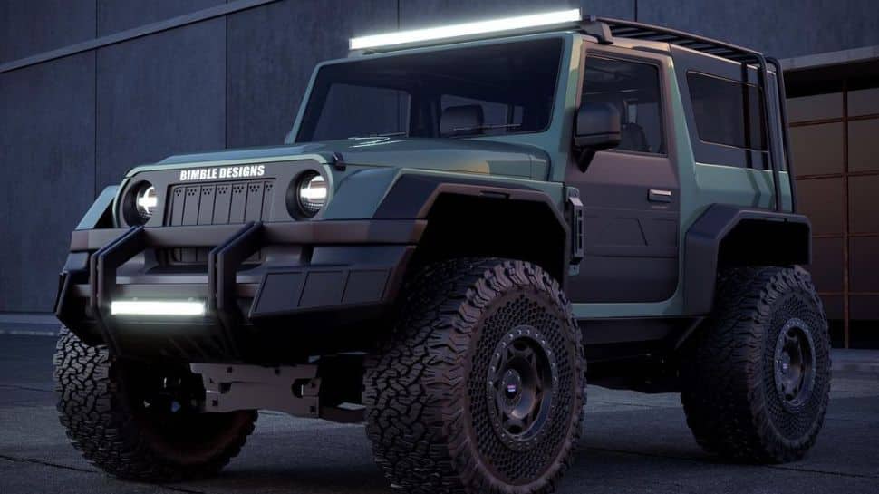 Mahindra Thar imagined as Electric SUV! THIS is how it will look: Watch