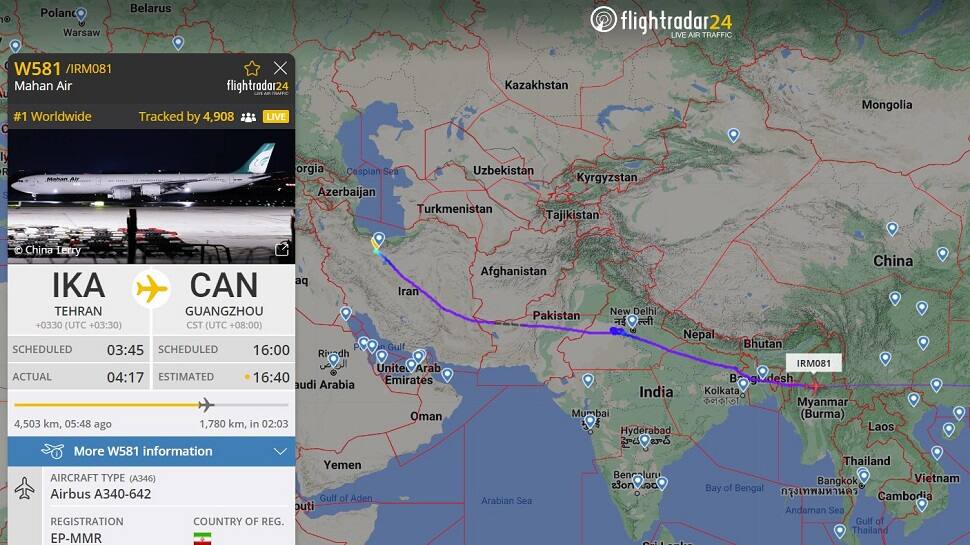 Mahan Air bomb threat: IAF says Pilot refused to land plane in Jaipur, Chandigarh