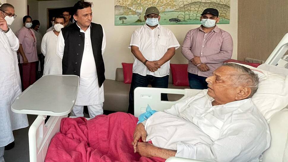Mulayam Singh Yadav currently in Medanta Hospital&#039;s CCU; his condition is stable: SP