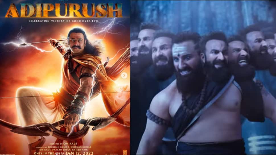 Adipurush Teaser: Fans troll Saif Ali Khan&#039;s look, say &#039;Saif is looking more like Khilji, but not Raavan&#039;