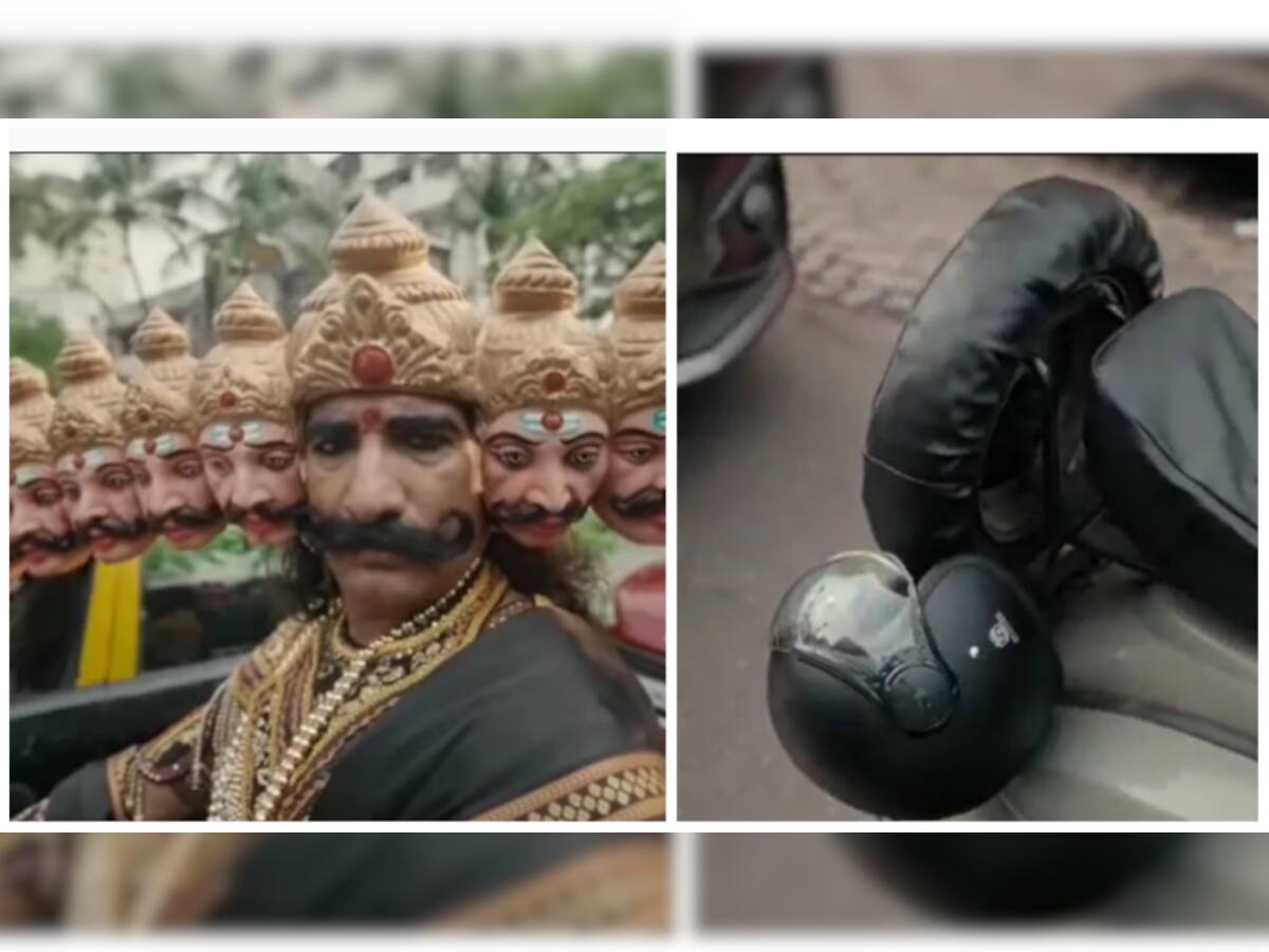 Dussehra 2022 Mumbai Police uses ‘RAVANA’ motif to make Mumbaikars