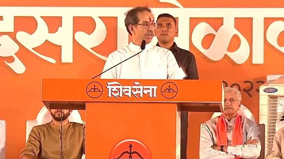 Uddhav Thackeray calls Eknath Shinde ‘TRAITOR&#039; at mega Shiv Sena rally in Mumbai