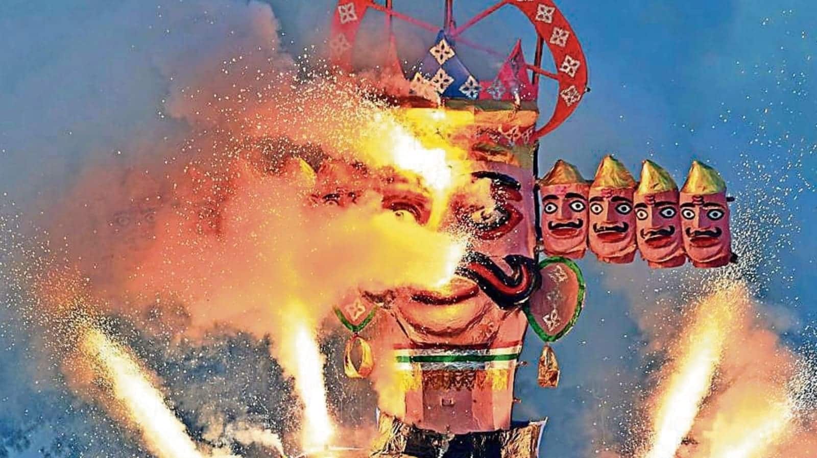 Dussehra 2022: Ravana effigies burnt across India | Zee News
