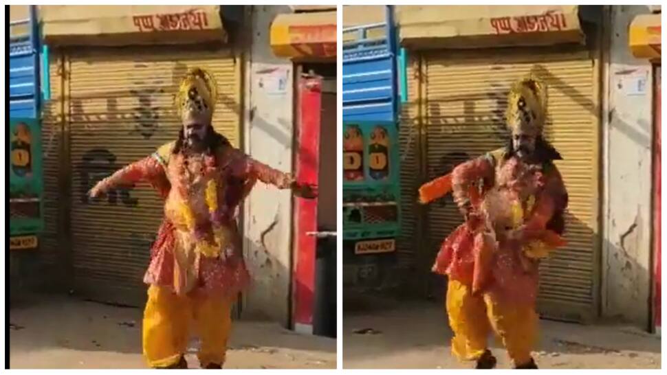 Sapna Choudhary has a competition? Ravana dancing to a Haryanvi song is unmissable - WATCH