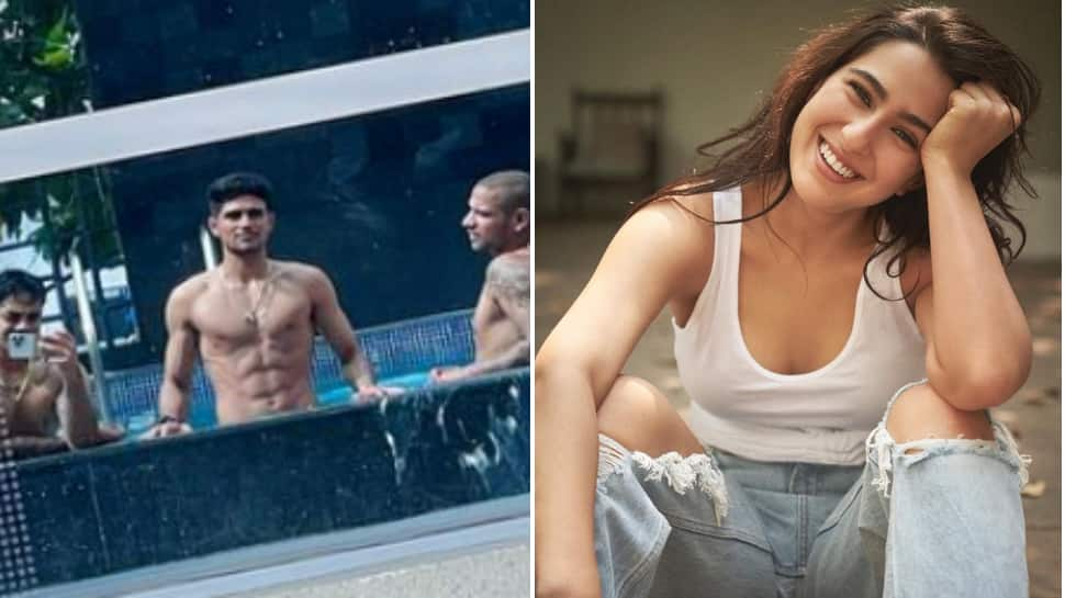 Shubman Gill flaunts his abs, fans remind him of alleged girlfriend Sara Ali Khan - check here