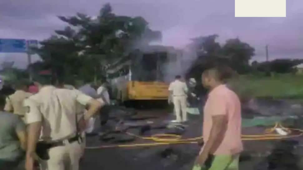 Nashik bus accident toll rises: At least 11 dead, including a child; 24 injured