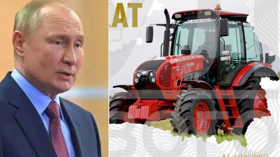 Vladimir Putin gets tractor as birthday gift from THIS country&#039;s president