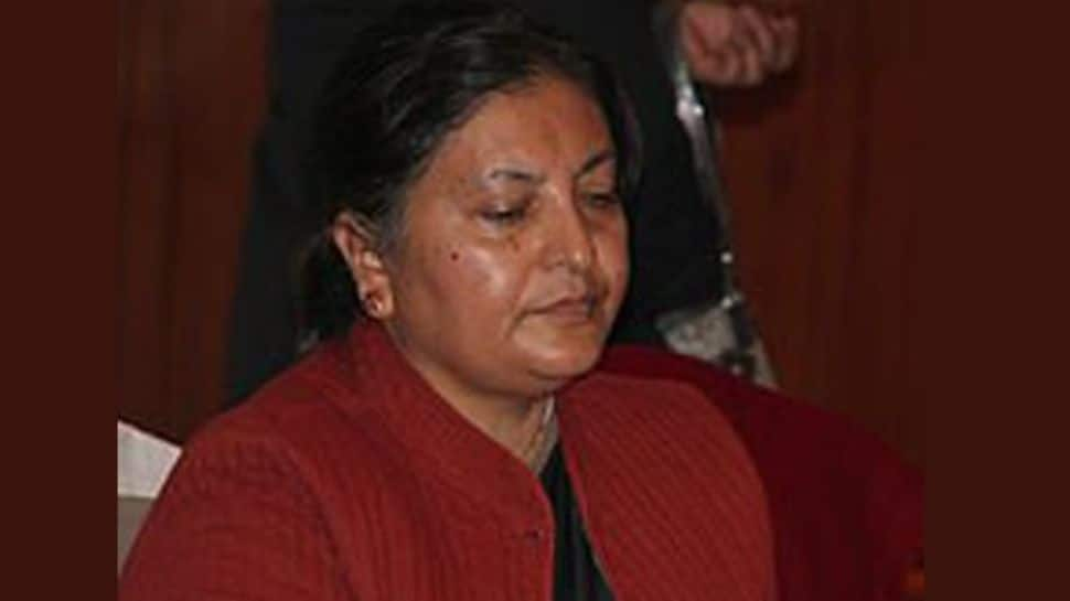 Nepal President Bidhya Devi Bhandari hospitalised