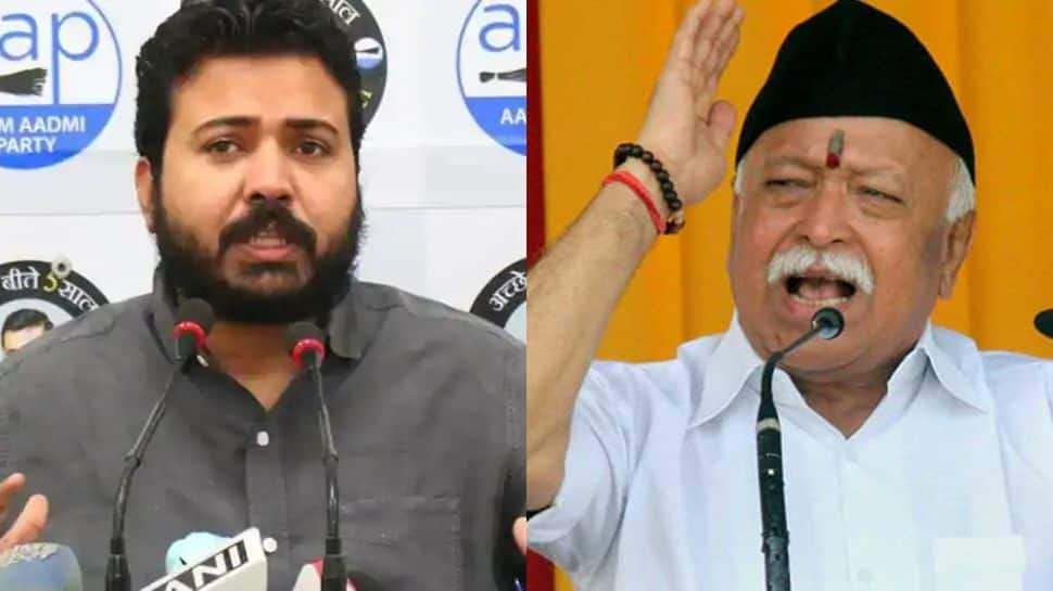 AAP targets Mohan Bhagwat, says he ‘should explain why only those from upper castes become RSS chief’