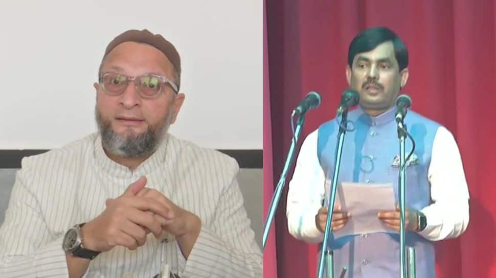 Asaduddin Owaisi has become ‘Bayan Purush’: Shahnawaz Hussain on declining Muslim population remark