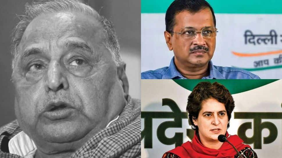 Mulayam Singh Yadav death: Arvind Kejriwal, Priyanka Gandhi, others pour condolences