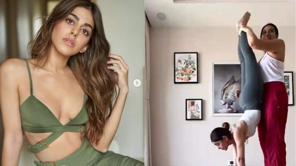 Alaya F shares her Yoga session, fans are SHOCKED-Watch Alaya F shares her Yoga session, fans are SHOCKED-Watch