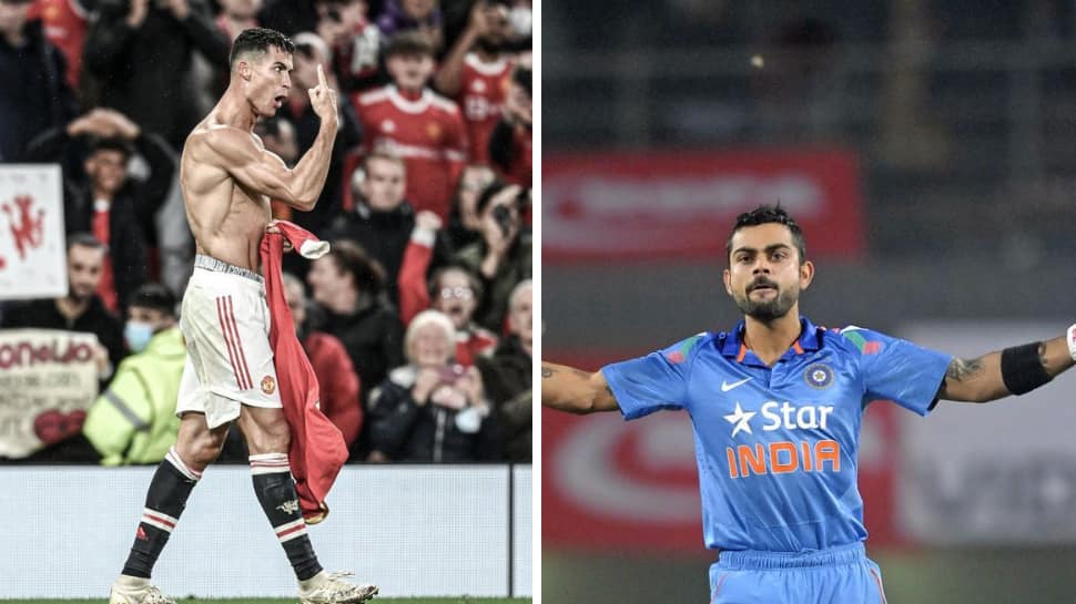 Kohli drops epic three-word comment on Ronaldo-Messi's internet