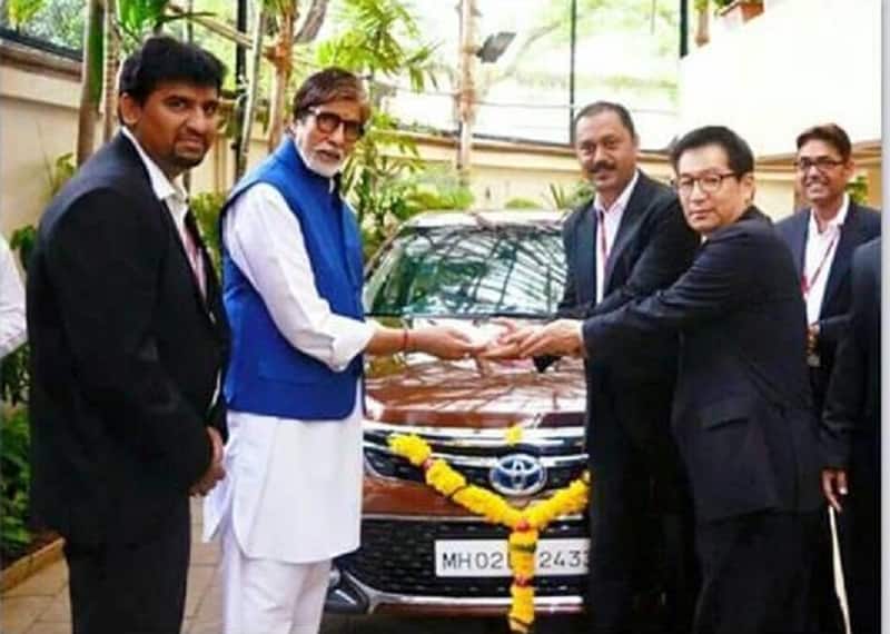 Amitabh Bachchan Toyota Camry Hybrid