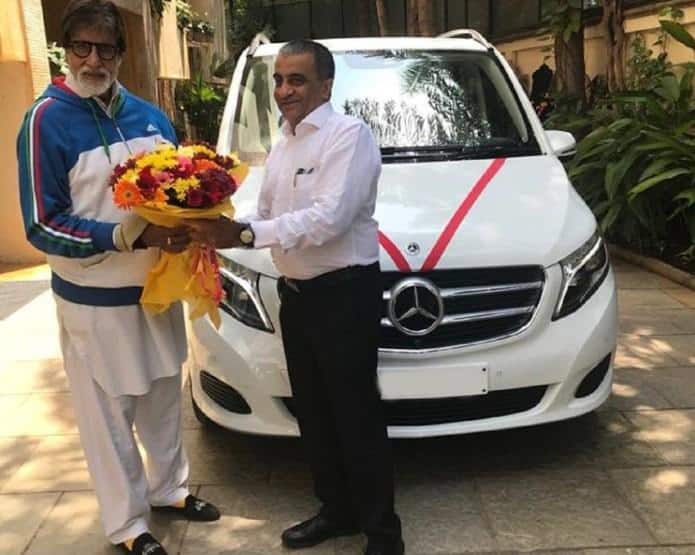 Amitabh Bachchan Mercedes-Benz V-Class