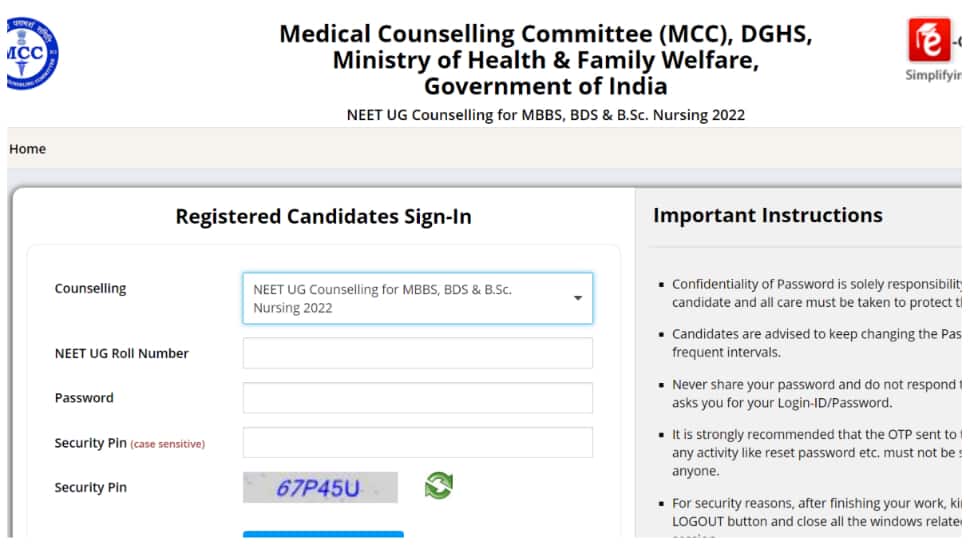 NEET UG 2022 Counselling: Round 1 registration begins at mcc.nic.in- Here’s how to apply