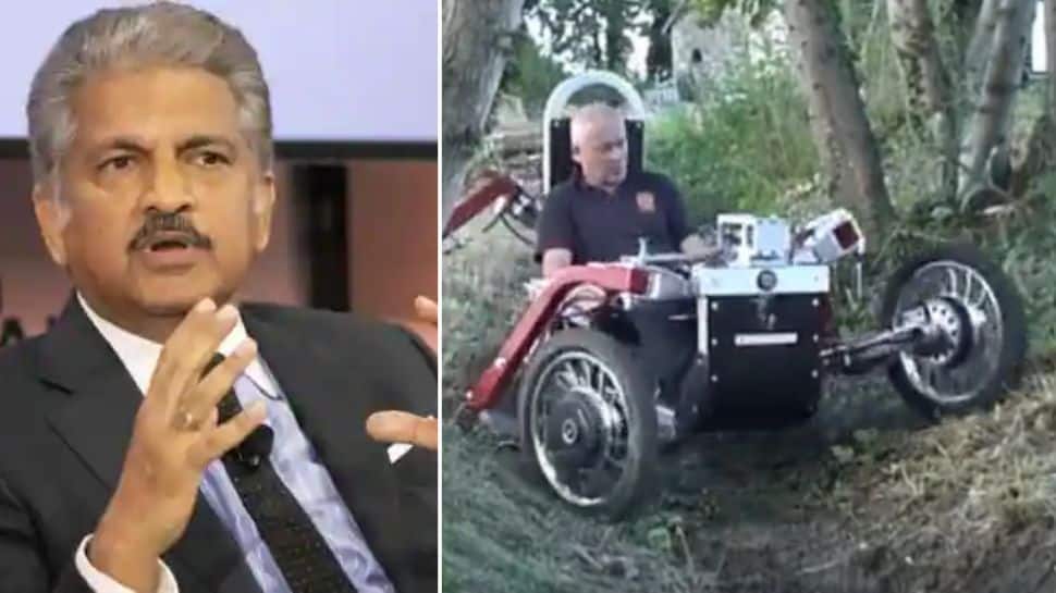 Anand Mahindra shares VIRAL video of a ‘wheeled spider&#039;, says useful for military: WATCH