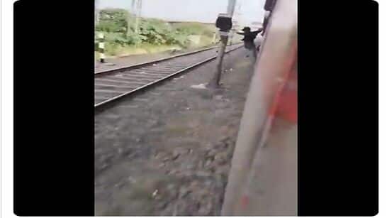 VIDEO: Man performing stunt on moving train dies after hitting pole in Punjab’s Ludhiana