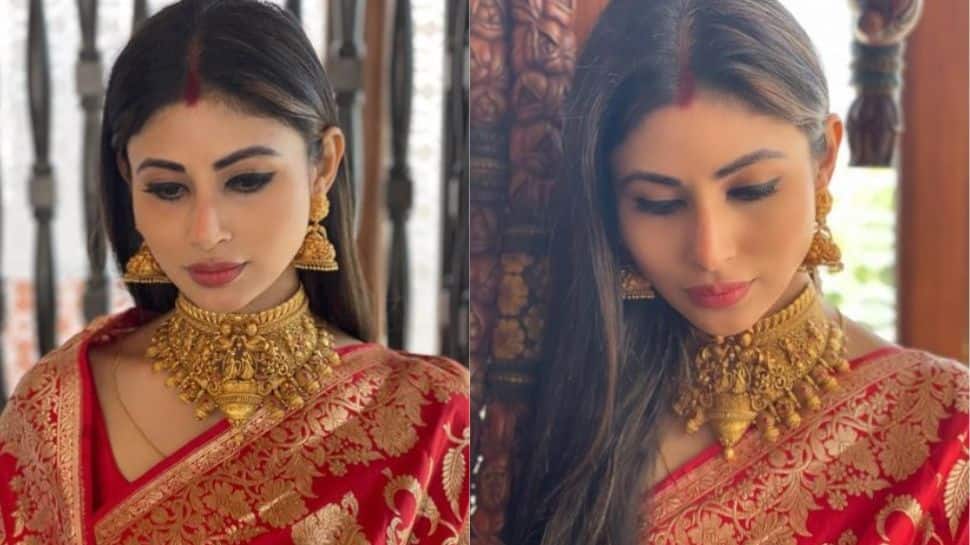 Karwa Chauth Full Makeup Look In Trendy Banarsi Saree || Khushi Kasana -  YouTube