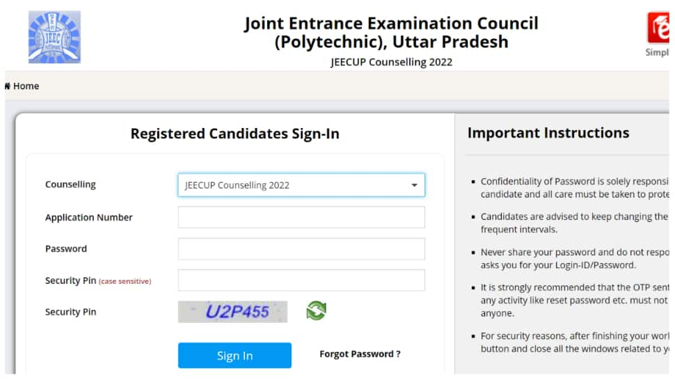 JEECUP Counselling 2022: Round 6 allotment result to be RELEASED TODAY at jeecup.admissions.nic.in- Here’s how to check