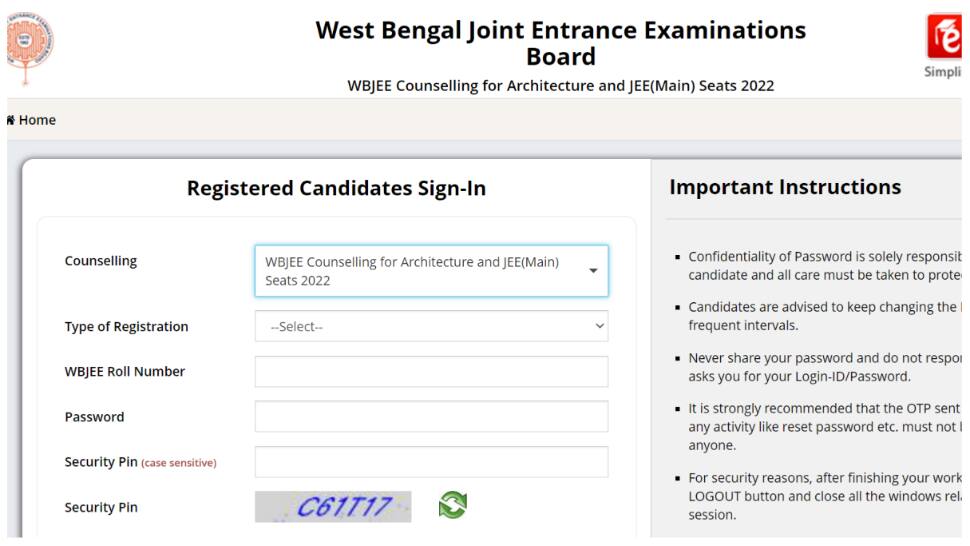 WBJEE 2022: Round 1 Seat Allotment result DECLARED at wbjeeb.nic.in- Direct link here - Vimarsana News