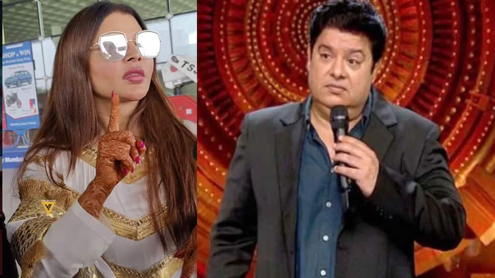 Rakhi Sawant supports MeToo accused Sajid Khan's Bigg Boss 16 stay, says  'Jin ladkion ne...' | Television News | Zee News