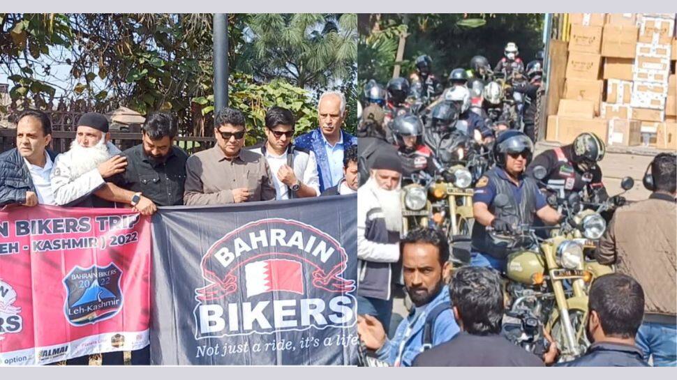 Jammu and Kashmir becomes International bikers&#039; destination; Bahrain, Oman, Germany Bikers&#039; hit roads