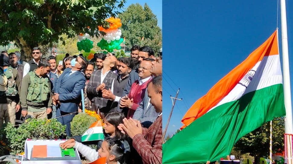 108 feet tall Indian flag hoisted in Kupwara