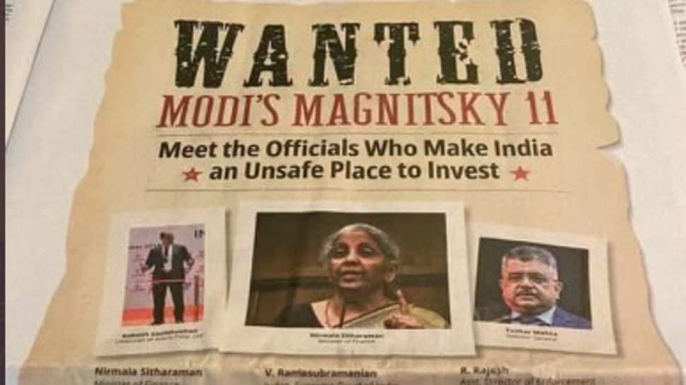 &#039;Full page ad war&#039; against PM Modi in Wall Street Journal: Twitteratis slam &#039;Hindu haters&#039;, &#039;divisive forces&#039;