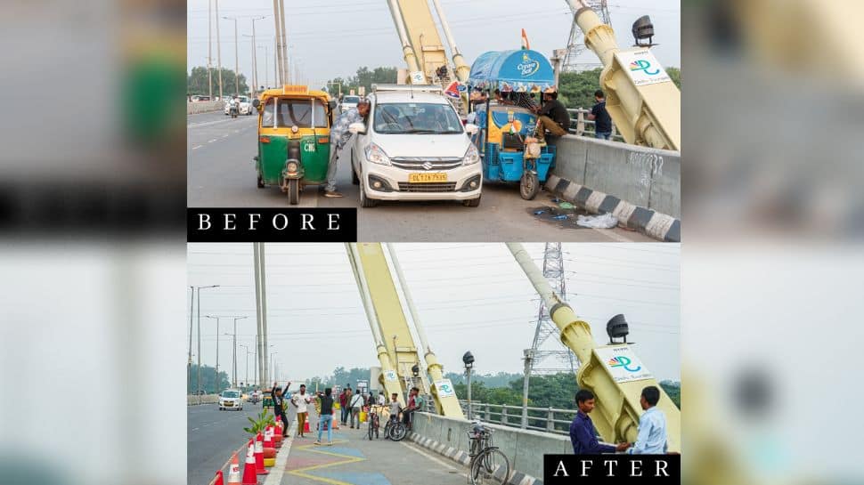 Road safety: Delhi govt launches &#039;Tactical Urbanism Trial&#039; to stop accidents on Signature Bridge