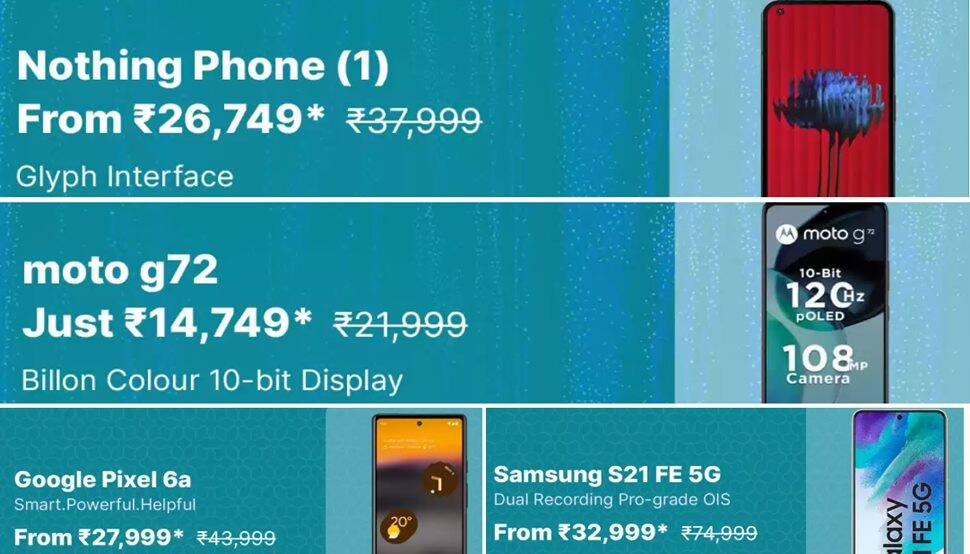 Flipkart Sale 2022 Mobile Offers Today Huge Discount On Smartphones In 
