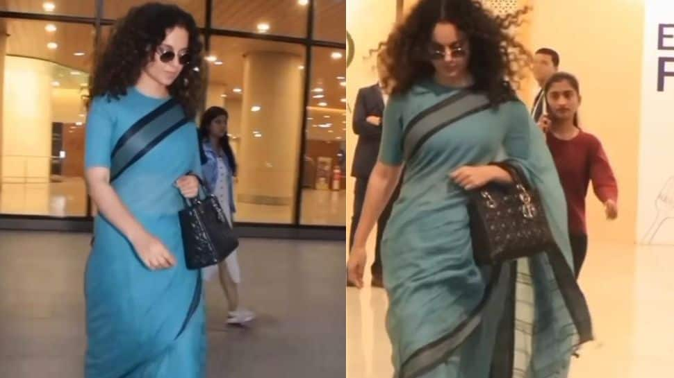 Kangana Ranaut goes vocal for local as she flaunts Rs 600 saree, says, ‘style is not slave...’ 