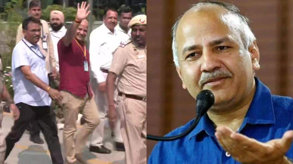 AAP leader Manish Sisodia reaches CBI office for questioning in Delhi excise policy case