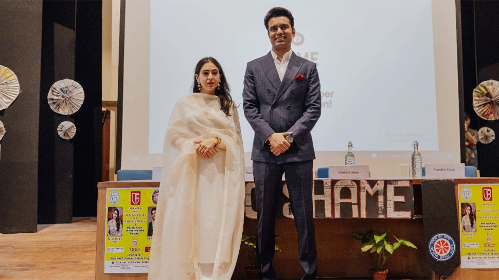 970px x 545px - No Shame Movement: Abhishek Singh's noble initiative by garners support  from Sara Ali Khan, Amruta Fadnavis | People News | Zee News