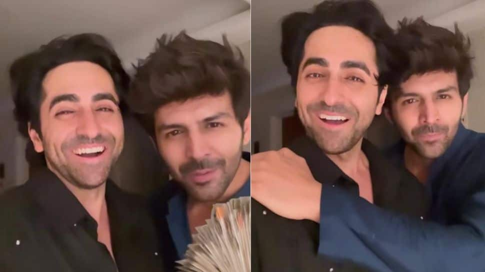 Kartik Aaryan flaunts cash he won at Ayushmann Khurrana’s Diwali party, says, ‘All this money should be given to Doctor G’- Watch 