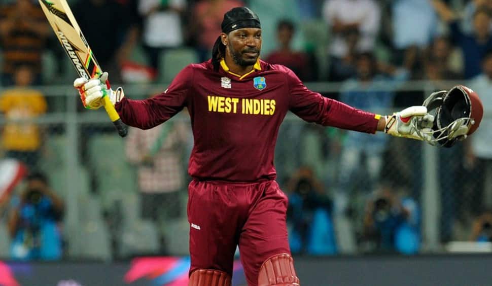 Chris Gayle is the only player to have scored two centuries at the T20 World Cup. One in the 2007 edition against South Africa and the second against England in 2016. (Source: Twitter)